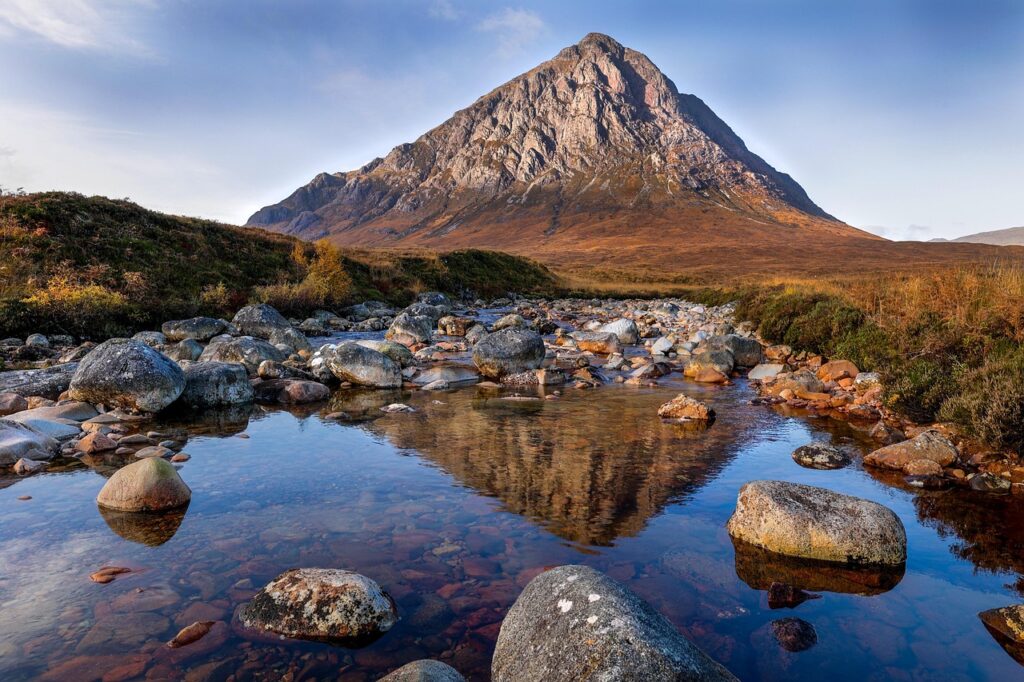 scotland, glencoe, highlands, nature, landscape, west highland, mountain